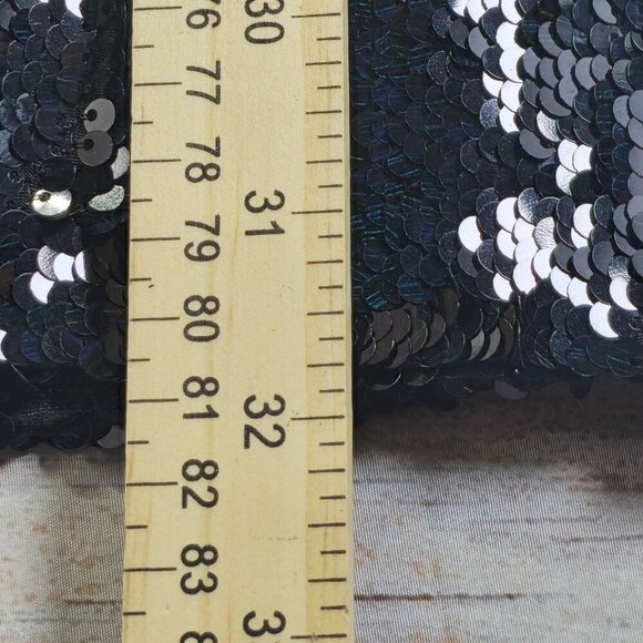 Dress The Population Black Sequin Sleeveless Mini Dress Womens XS - Picture 6 of 7